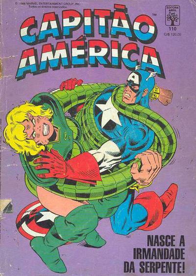 Capitão América n° 110 - Nasce a Irmandade da Serpente!