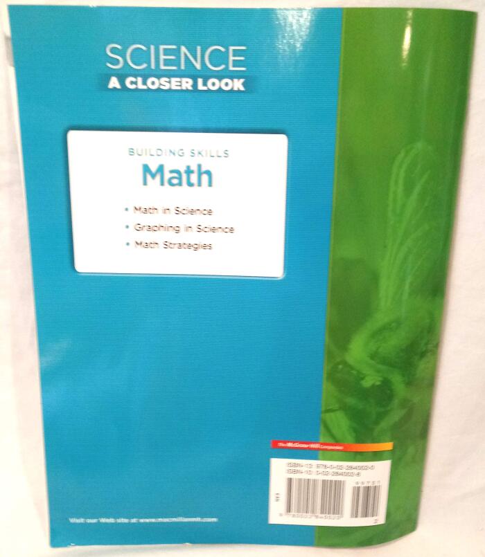 Science: A Closer Look, Grade 2: Building Skills Reading and Writing
