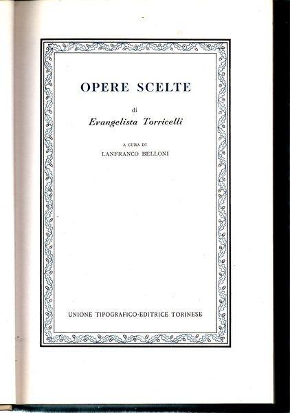 Opere scelte