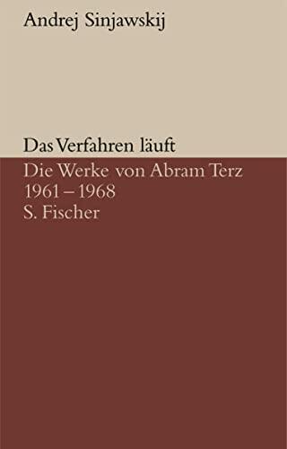Das Verfahren läuft: Die Werke von Abraham Terz bis 1965