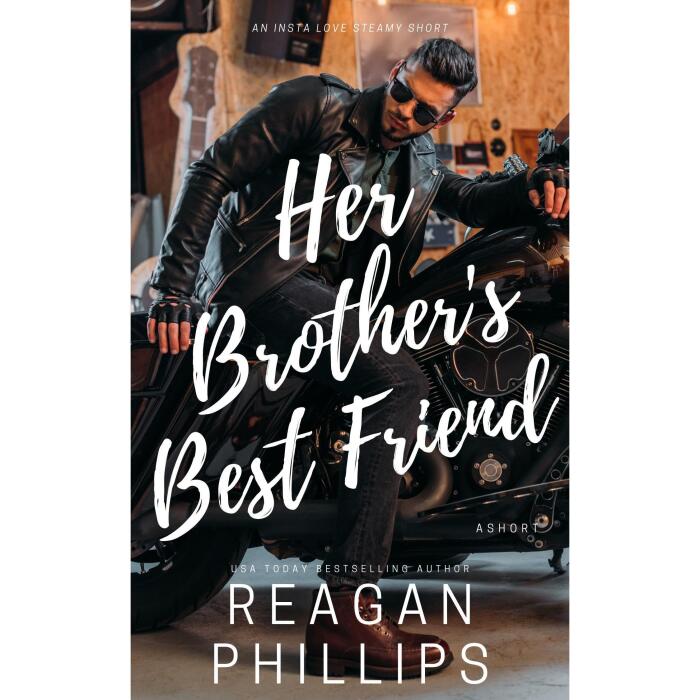 Her Brother's Best Friend: An Insta Love Romantic Short: A Motorcycle Shop Romance Novella
