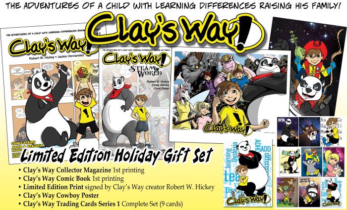 Clay's Way Holiday Gift Set ADHA Dyslexia Learning