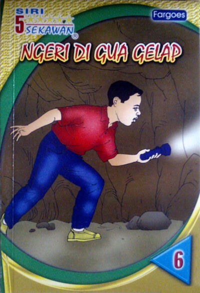 5 sekawan: Ngeri Di Gua Gelap