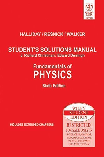 Fundamentals of Physics, Student Solutions Manual