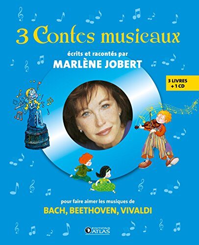 Coffret 3 Contes musicaux n°1: Pour faire aimer Bach, Beethoven, Vivaldi