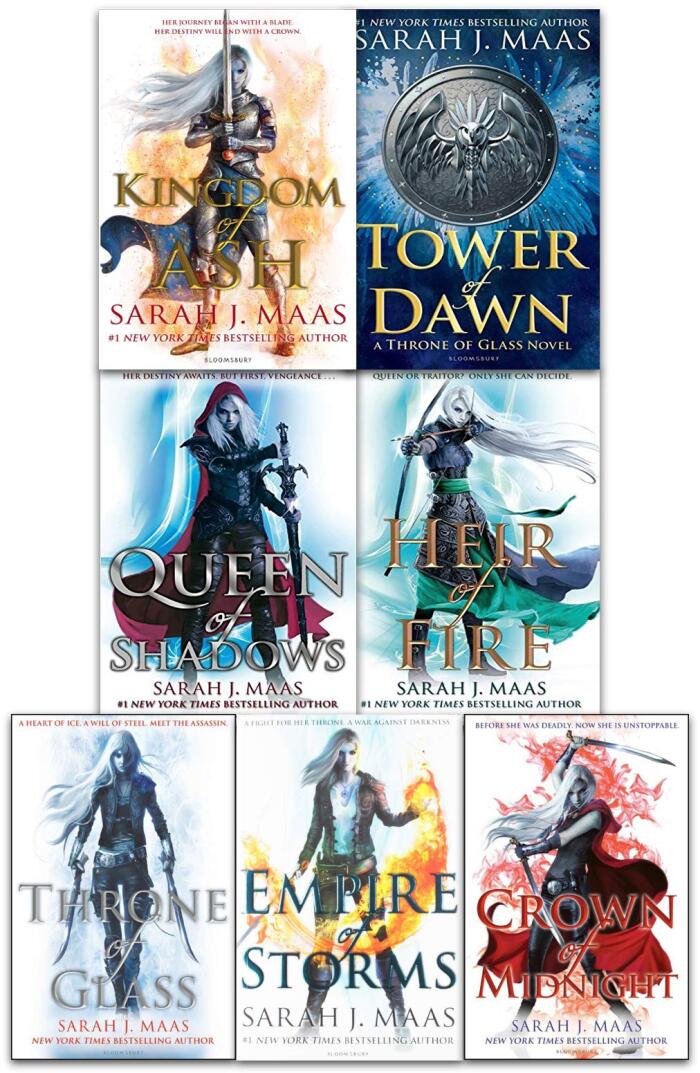 Throne Of Glass Series Collection