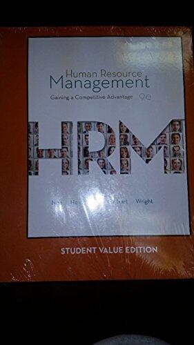 Human Resource Management: Gaining a Competitive Advantage