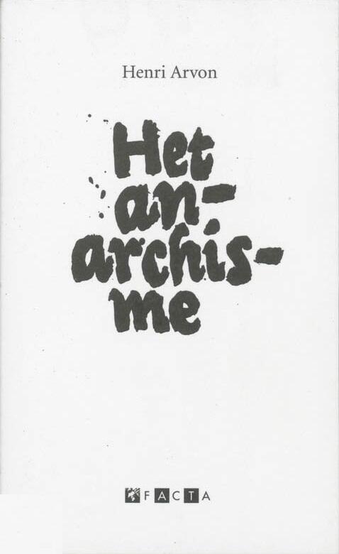 Het anarchisme