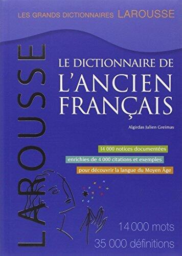 Dictionnaire De L'Ancien Francais