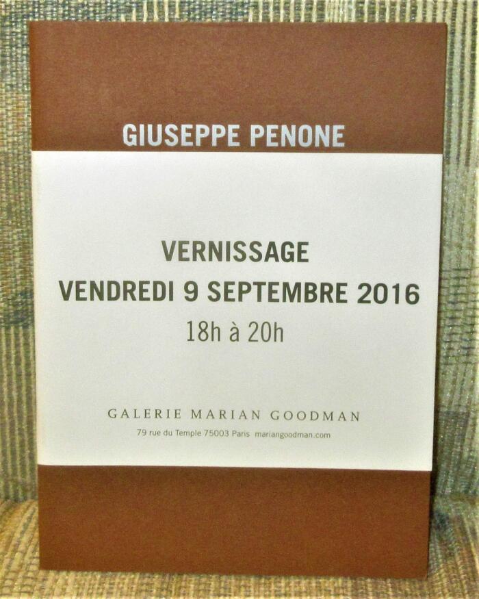 VERNISSAGE VENDREDI 9 SEPTEMBRE 2016