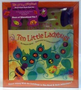 Ten Little Ladybugs Read & Seek Puzzle Book Set