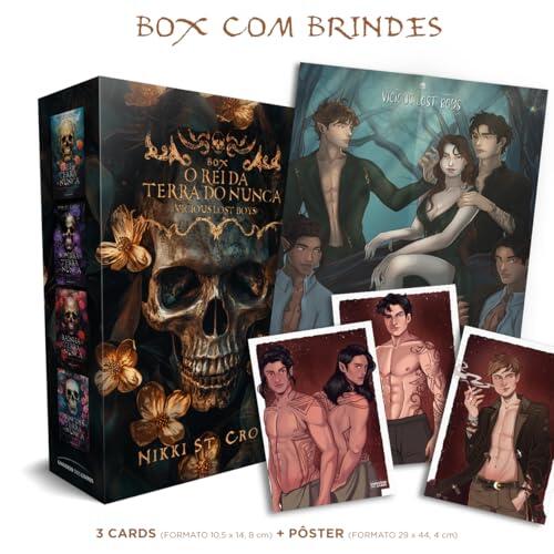 Box O Rei Da Terra Do Nunca - Edição Com ! Vicious Lost Boys