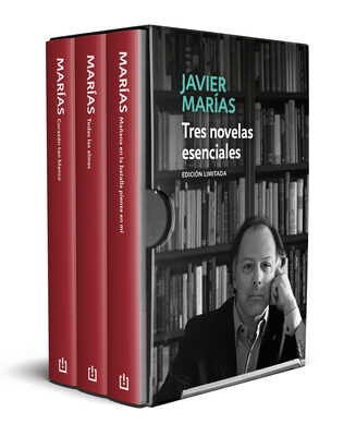 Estuche Edición limitada Javier Marías: Tres novelas esenciales