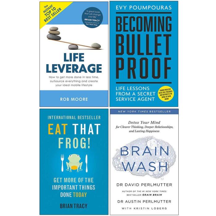 Life Leverage (Becoming Bulletproof / Eat That Frog / Brain Wash)