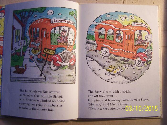 The very bumpy bus ride