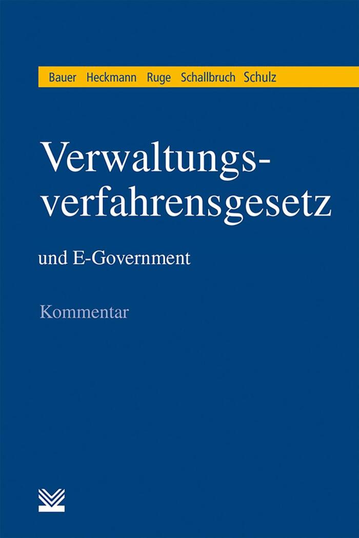 Verwaltungsverfahrensgesetz und E-Government