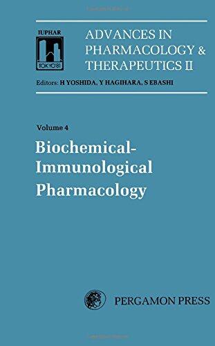Biochemical-immunological pharmacology: Proceedings of the 8th International Congress of Pharmacology, Tokyo, 1981