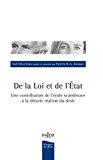 De la Loi et de l'État: Une Contribution de l'École Scandinave à la Théorie Réaliste du Droit