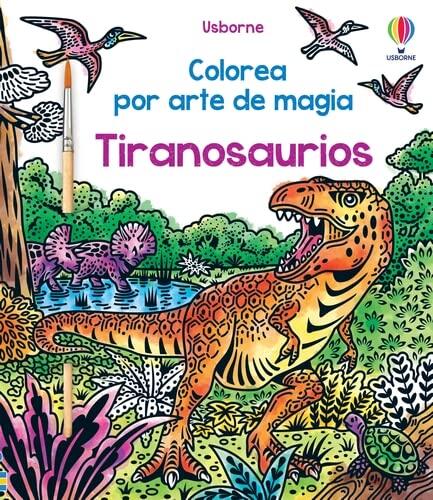 Tiranosaurios - Colorea por arte de magia