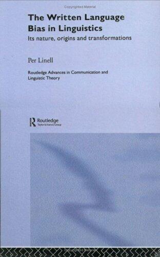 Routledge Advances in Communication and Linguistic Theory