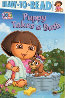 Puppy Takes A Bath