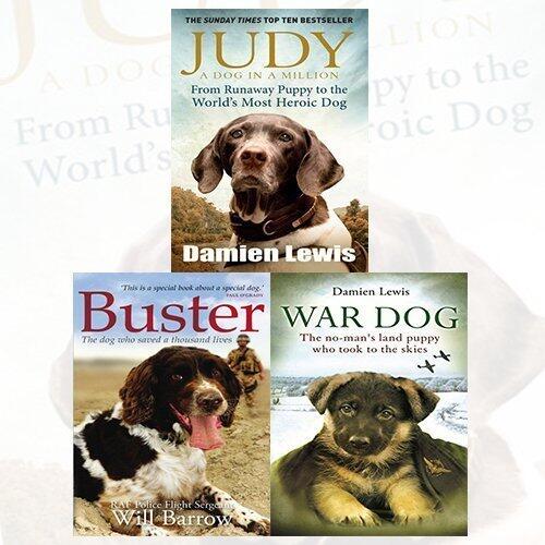 Judy, Buster and War Dogs 3 Books Bundle Collection