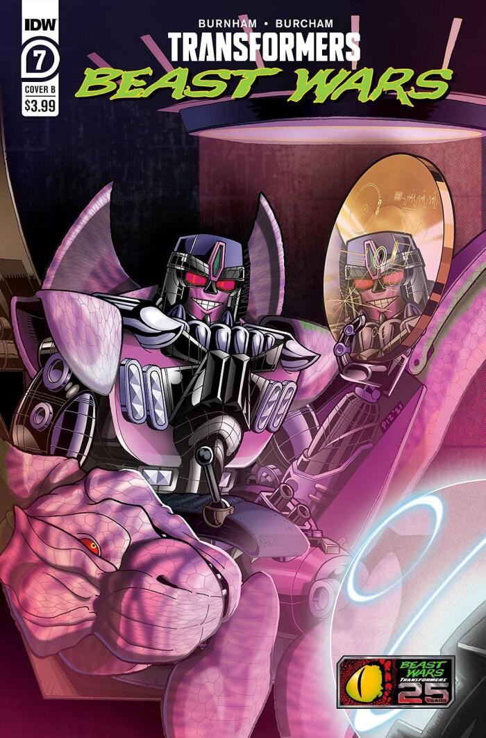 Transformers Beast Wars #7 CVR B Pirrie