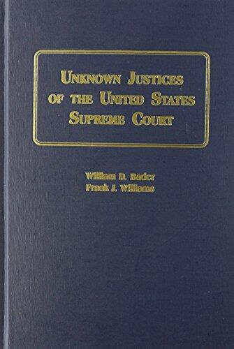Unknown Justices of the United States Supreme Court