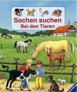 Sachen suchen bei den Tieren