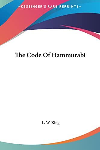 The Code of Hammurabi