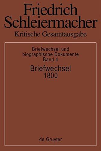 Briefwechsel 1800:
