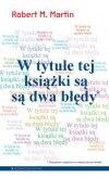 W tytule tej książki są są dwa błędy