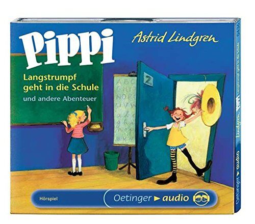 Pippi Langstrumpf geht in die Schule und andere Abenteuer (CD) Hörspiel Ill. v. Engelking, Katrin /Komp. v. Faber, Dieter /Oberpichler, Frank /Regie: Gustavus, Frank /Sprecher: Maire, Laura /Von Der Meden, Andreas /Stein, Flemming /Kirchberger, Peter