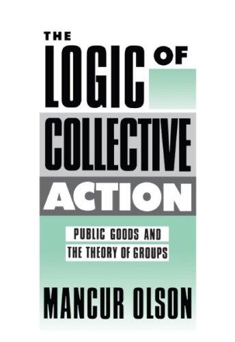 The Logic of Collective Action: Public Goods and the Theory of Groups