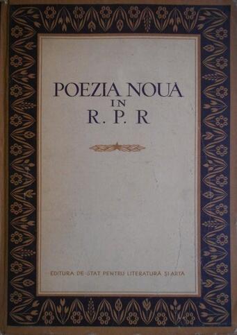 Poezia nouă în R.P.R.