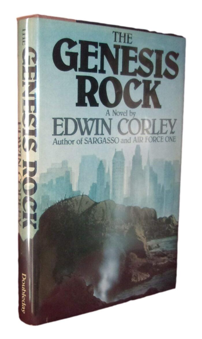 Rare - Edwin Corley THE GENESIS ROCK First Edition 1980 Science fiction Manhattan, NY [Hardcover] Edwin Corley