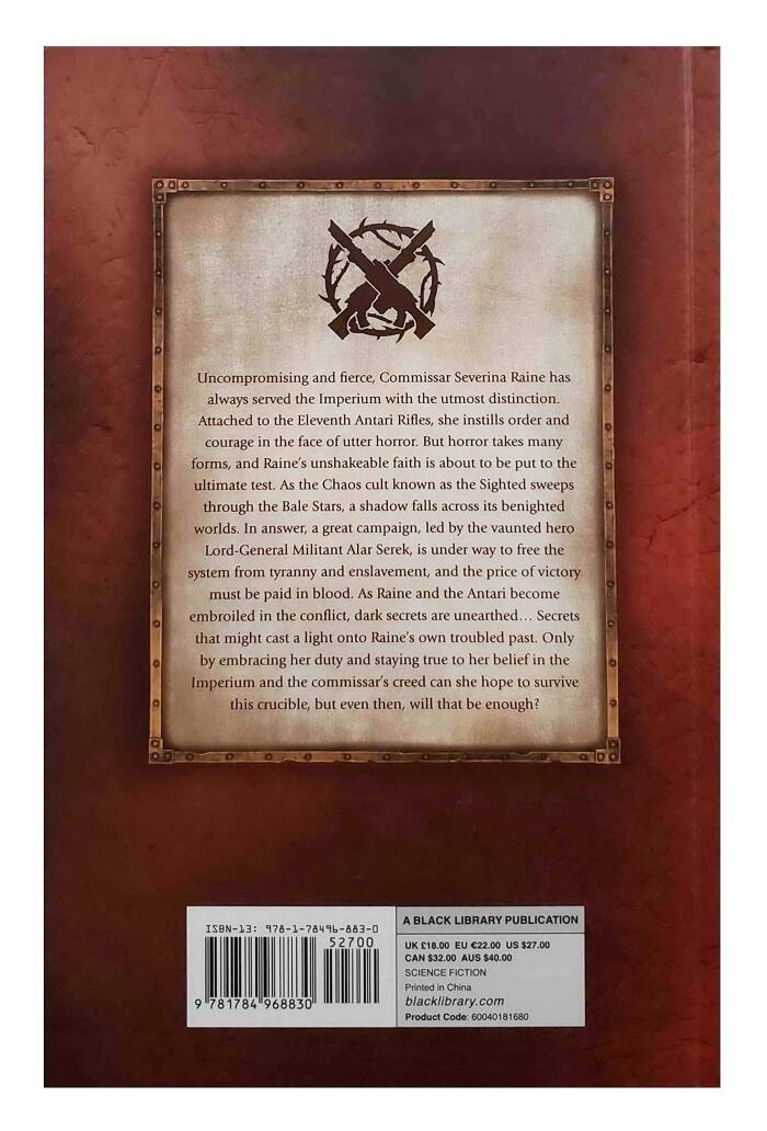 Honourbound Hardcover (Severina Raine Series) [An Astra Militarum Warhammer 40,000 Novel]
