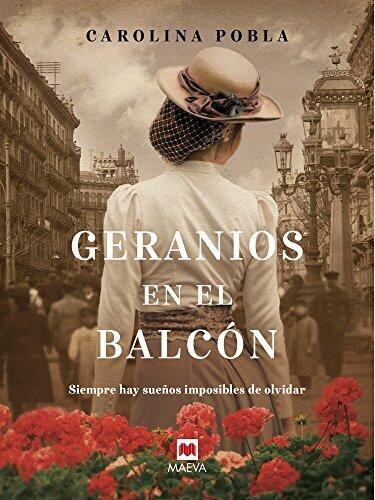 Geranios en el balcón