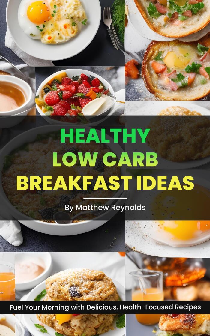 Healthy Low-Carb Breakfast Ideas: Easy, simple & delicious cookbook to fuel your morning with nutrient-packed, health-focused recipes