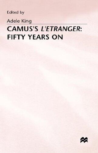 Camus's L'Etranger: Fifty Years On