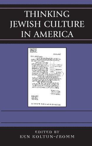 Thinking Jewish Culture in America