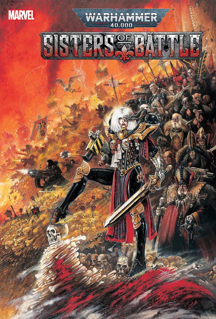 WARHAMMER 40K SISTERS BATTLE #1 GAMES WORKSHOP VAR
