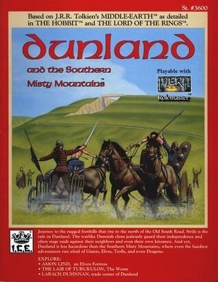Dunland and the Southern Misty Mountains (Middle Earth Role Playing/MERP)