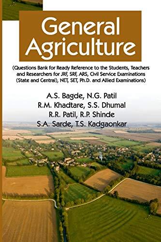 General Agriculture , NET, SET, Ph.D. And Allied Examinations