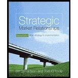 Strategic Marketing Relationships (07) by Donaldson, Bill - O'Toole, Tom [Paperback (2007)]