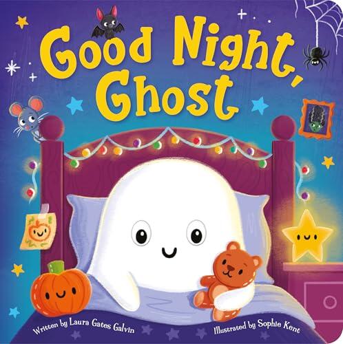 Good Night, Ghost - Halloween Bedtime Board Book for Babies & Toddlers | Not-Too-Spooky Rhyming Story | Friendly Ghosts, Pumpkins & Monsters | Cozy Sleep-Time Gift for Kids Ages 0-3+