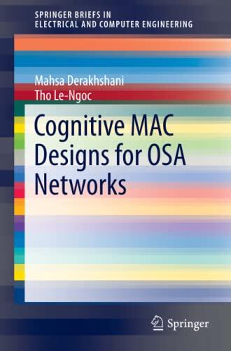 Cognitive MAC Designs for OSA Networks