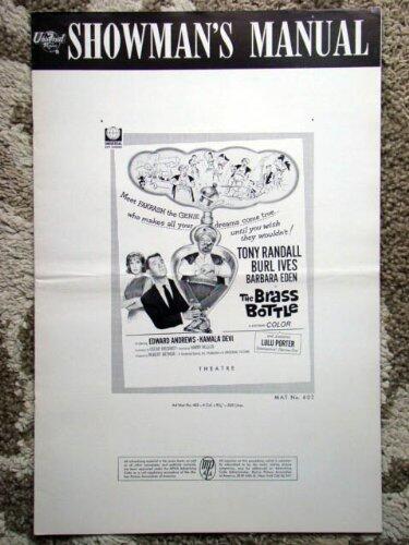 The Brass Bottle (1964 Vintage Pressbook)