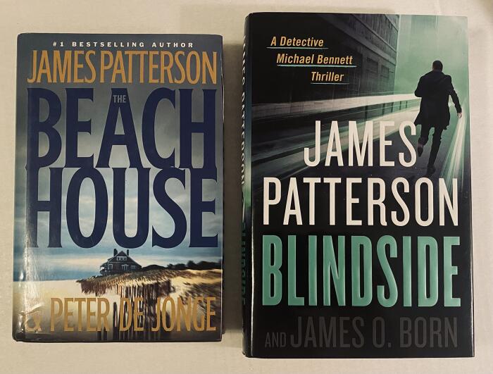 2 James Patterson Books! 1) Criss Cross 2) Alex Cross's Trial