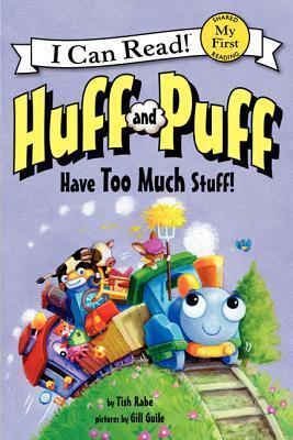 Huff and Puff Have Too Much Stuff!: A Colorful Rhyming Picture Book About Trains and Friendship for Kids (Ages 4-8)